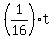%281%2F16%29t