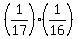 %281%2F17%29%2A%281%2F16%29