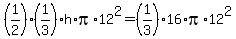 %281%2F2%29%281%2F3%29h%2Api%2A12%5E2=%281%2F3%2916%2Api%2A12%5E2