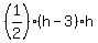 %281%2F2%29%28h-3%29h