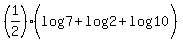 %281%2F2%29%28log%287%29%2Blog%282%29%2Blog%2810%29%29
