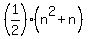 %281%2F2%29%28n%5E2+%2B+n%29