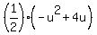 %281%2F2%29%2A%28-u%5E2+%2B+4u%29