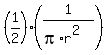 %281%2F2%29%2A%281%2F%28pi%2Ar%5E2%29%29