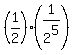 %281%2F2%29%2A%281%2F2%5E5%29