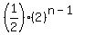 %281%2F2%29%2A%282%29%5E%28n-1%29