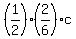 %281%2F2%29%2A%282%2F6%29%2Ac