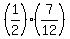 %281%2F2%29%2A%287%2F12%29