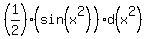 %281%2F2%29%2A%28sin%28x%5E2%29%29%2Ad%28x%5E2%29