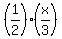 %281%2F2%29%2A%28x%2F3%29