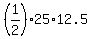 %281%2F2%29%2A25%2A12.5