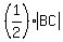 %281%2F2%29%2Aabs%28BC%29