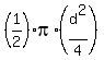%281%2F2%29%2Api%2A%28d%5E2%2F4%29
