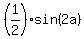 %281%2F2%29%2Asin%282a%29