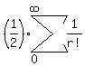 %281%2F2%29%2Asum%281%2Fr%21%2C0%2Cinfinity%29