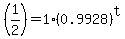%281%2F2%29=1%2A%280.9928%29%5Et