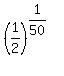 %281%2F2%29%5E%281%2F50%29