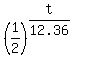 %281%2F2%29%5E%28t%2F12.36%29