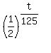%281%2F2%29%5E%28t%2F125%29