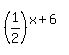 %281%2F2%29%5E%28x%2B6%29