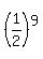 %281%2F2%29%5E9