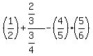 %281%2F2%29+%2B+%282%2F3%29%2F%283%2F4%29-+%284%2F5%29%285%2F6%29