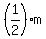 %281%2F2%29+m