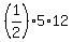 %281%2F2%295%2A12