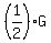 %281%2F2%29G