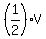 %281%2F2%29V