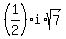 %281%2F2%29i%2Asqrt%287%29