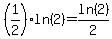 %281%2F2%29ln%282%29+=+ln%282%29%2F2