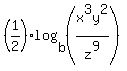 %281%2F2%29log%28b%2C%28x%5E3y%5E2%2Fz%5E9%29%29