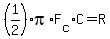 %281%2F2%29pi%2AF%5Bc%5DC=R
