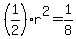 %281%2F2%29r%5E2=1%2F8