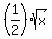 %281%2F2%29sqrt%28x%29
