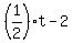 %281%2F2%29t-2