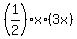 %281%2F2%29x%2A%283x%29