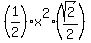 %281%2F2%29x%5E2%2A%28sqrt%282%29%2F2%29