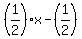 %281%2F2%29x-%281%2F2%29
