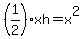 %281%2F2%29xh=x%5E2