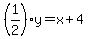 %281%2F2%29y=x%2B4