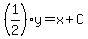 %281%2F2%29y=x%2BC