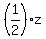 %281%2F2%29z