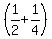 %281%2F2%2B1%2F4%29