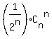 %281%2F2%5En%29%2AC%5Bn%5D%5En