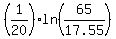 %281%2F20%29ln%2865%2F17.55%29