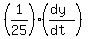 %281%2F25%29%2A%28%28dy%29%2F%28dt%29%29