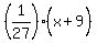 %281%2F27%29%28x%5E%22%22%2B9%29