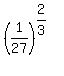 %281%2F27%29%5E%282%2F3%29